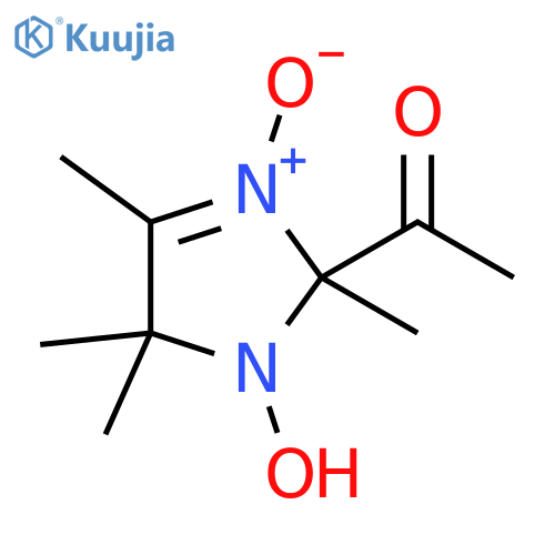 Ethanone,1-(2,5-dihydro-1-hydroxy-2,4,5,5-tetramethyl-3-oxido-1H-imidazol-2-yl)- structure