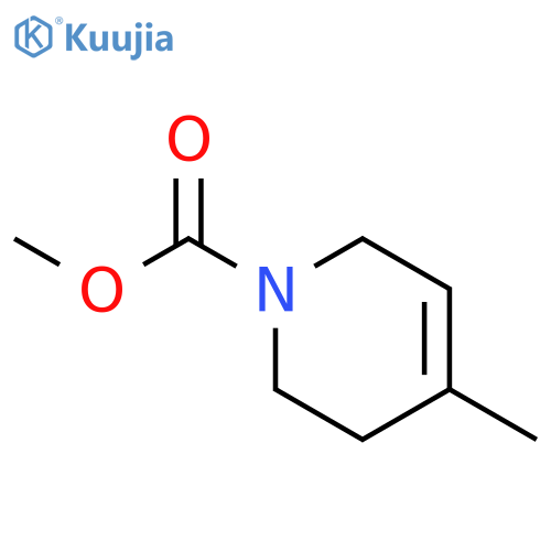 1(2H)-Pyridinecarboxylic acid, 3,6-dihydro-4-methyl-, methyl ester structure