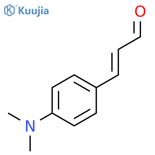4-Dimethylaminocinnamaldehyde structure