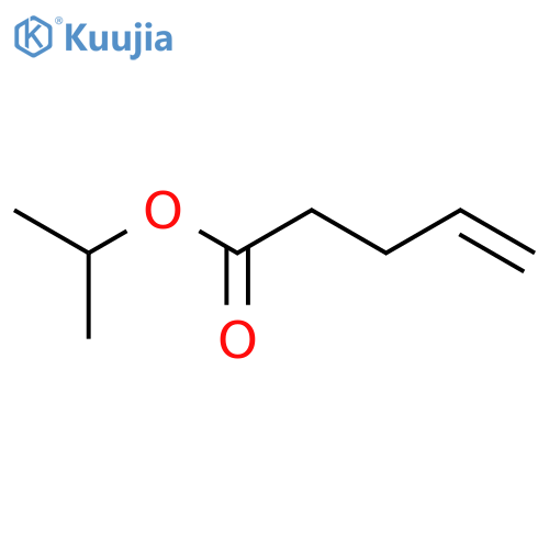 4-pentenoic acid isopropyl ester structure