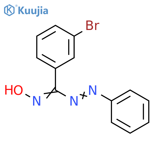 Diazene, [(3-bromophenyl)(hydroxyimino)methyl]phenyl- structure