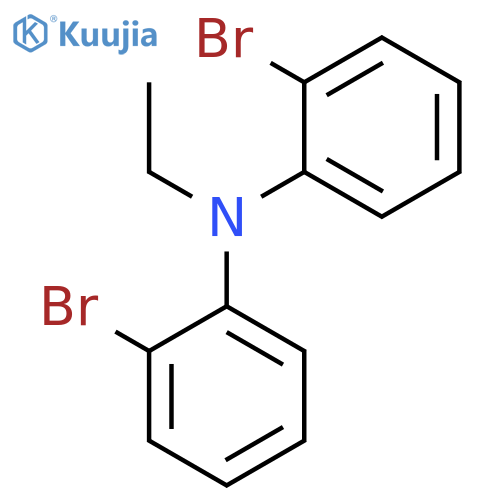 Benzenamine, 2-bromo-N-(2-bromophenyl)-N-ethyl- structure
