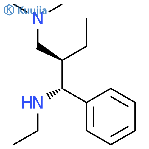 1,3-PROPANEDIAMINE, N1,2-DIETHYL-N3,N3-DIMETHYL-1-PHENYL-, (R*,R*)- structure