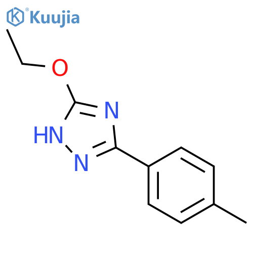 1H-1,2,4-Triazole, 3-ethoxy-5-(4-methylphenyl)- structure