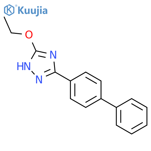 1H-1,2,4-Triazole, 3-[1,1'-biphenyl]-4-yl-5-ethoxy- structure