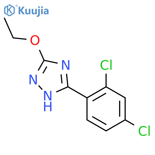 1H-1,2,4-Triazole,3-(2,4-dichlorophenyl)-5-ethoxy- structure