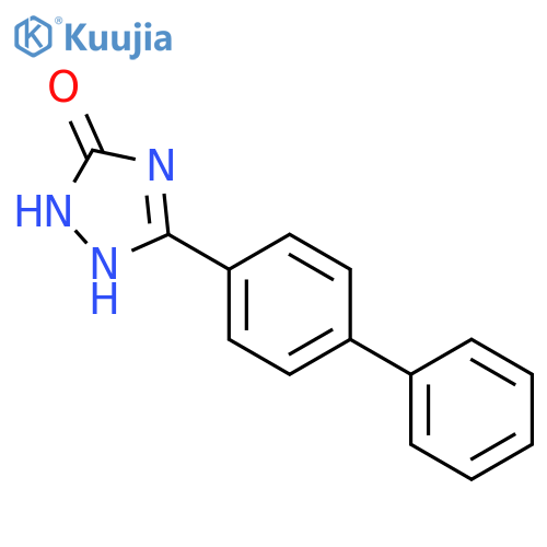 3H-1,2,4-Triazol-3-one, 5-[1,1'-biphenyl]-4-yl-1,2-dihydro- structure