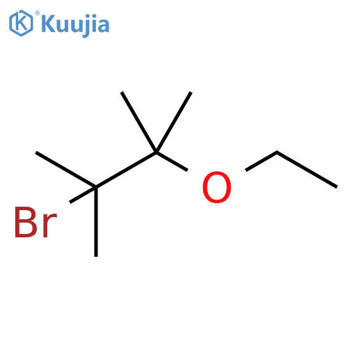 Butane, 2-bromo-3-ethoxy-2,3-dimethyl- structure