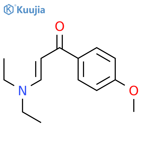 2-Propen-1-one, 3-(diethylamino)-1-(4-methoxyphenyl)- structure