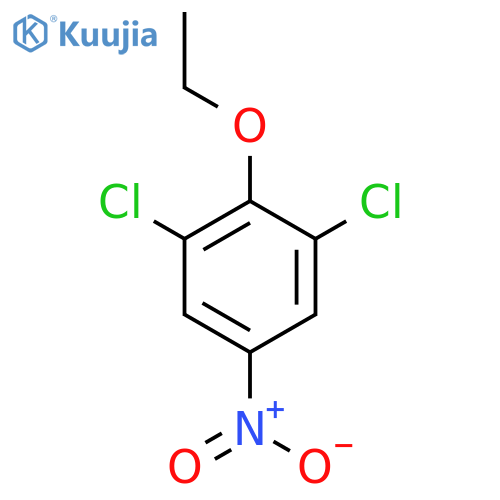 1,3-dichloro-2-ethoxy-5-nitrobenzene structure