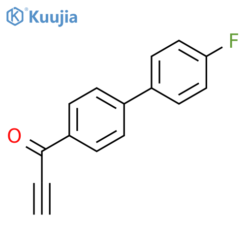 2-Propyn-1-one, 1-(4'-fluoro[1,1'-biphenyl]-4-yl)- structure