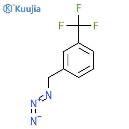 1-(azidomethyl)-3-(trifluoromethyl)benzene structure