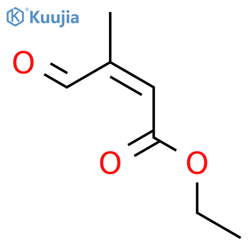 Ethyl trans-3-Methyl-4-oxocrotonate structure