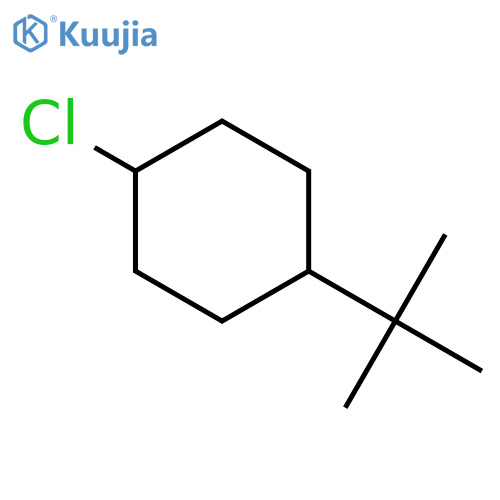 1-tert-butyl-4-chlorocyclohexane, Mixture of diastereomers structure