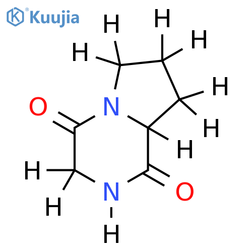 (卤)-Hexahydropyrrolo[1,2-a]pyrazine-1,4-dione structure