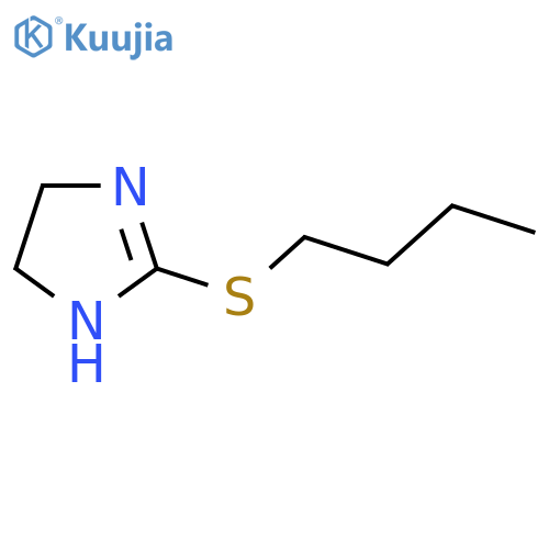 2-(butylsulfanyl)-4,5-dihydro-1H-imidazole structure