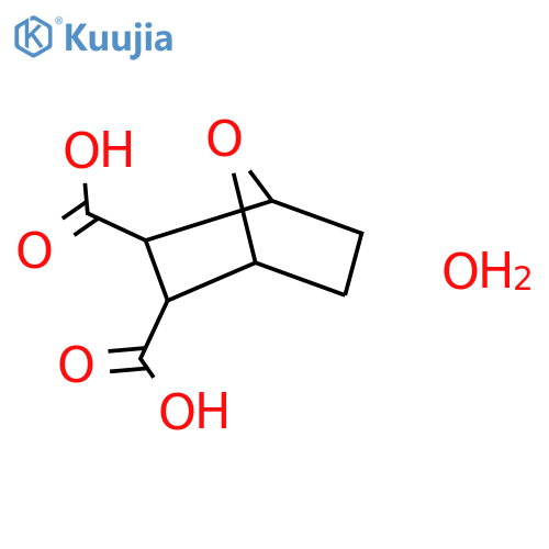 Endothall monohydrate structure