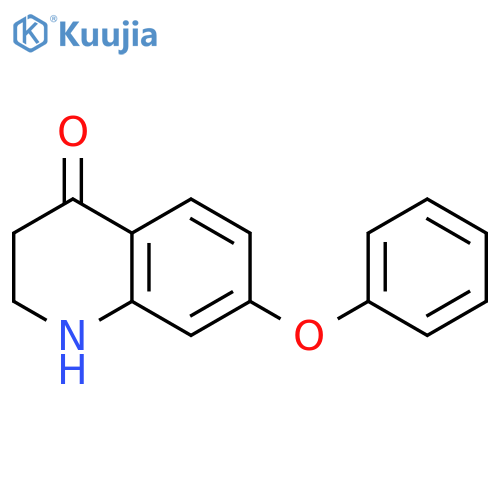 4(1H)-Quinolinone, 2,3-dihydro-7-phenoxy- structure
