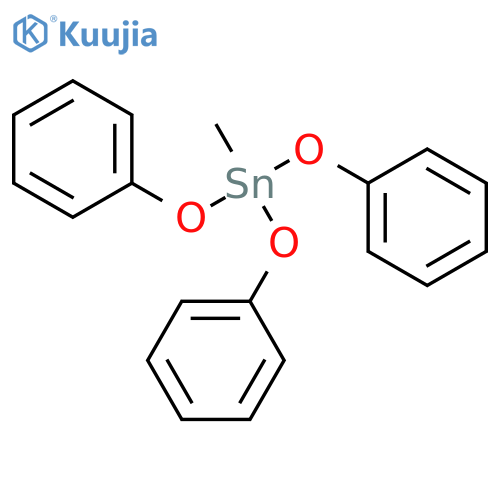 Stannane, methyltriphenoxy- structure