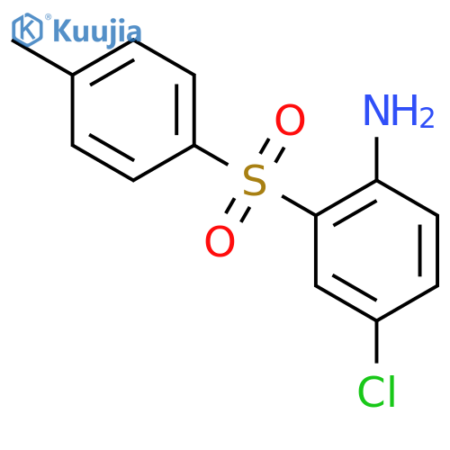 Benzenamine, 4-chloro-2-[(4-methylphenyl)sulfonyl]- structure