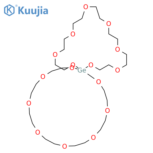 1,4,7,10,13,16,19,22,24,27,30,33,36,39,42,45-Hexadecaoxa-23-germaspiro[22.22]pentatetracontane structure