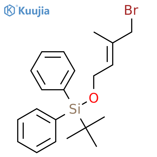 SILANE, [(4-BROMO-3-METHYL-2-BUTENYL)OXY](1,1-DIMETHYLETHYL)DIPHENYL- structure