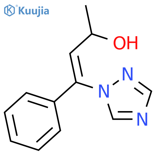 3-BUTEN-2-OL, 4-PHENYL-4-(1H-1,2,4-TRIAZOL-1-YL)- structure