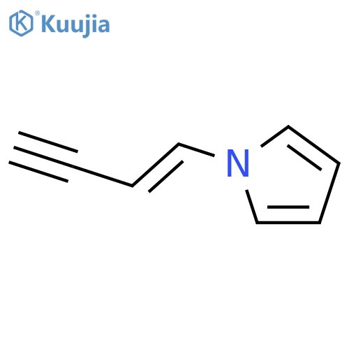1H-Pyrrole, 1-(1-buten-3-ynyl)- structure