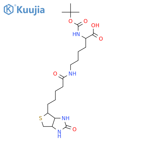 N-t-Boc-biocytin structure