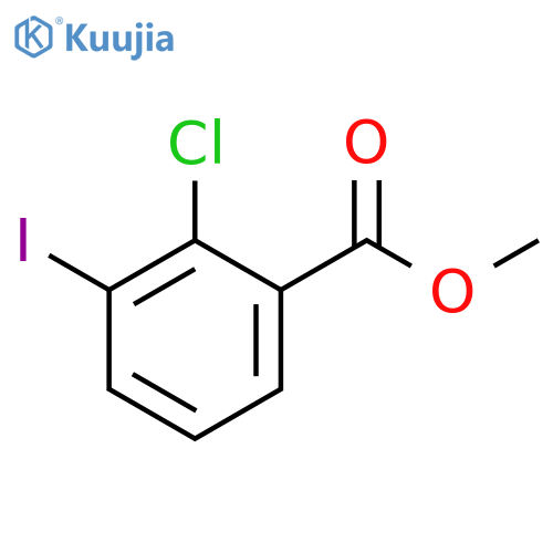 Benzoic acid, 2-chloro-3-iodo-, methyl ester structure