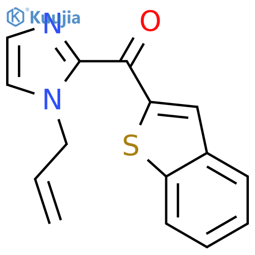 METHANONE, BENZO[B]THIEN-2-YL[1-(2-PROPENYL)-1H-IMIDAZOL-2-YL]- structure