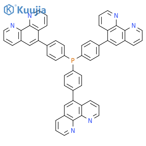 1,10-Phenanthroline, 5,5',5''-(phosphinidynetri-4,1-phenylene)tris- structure