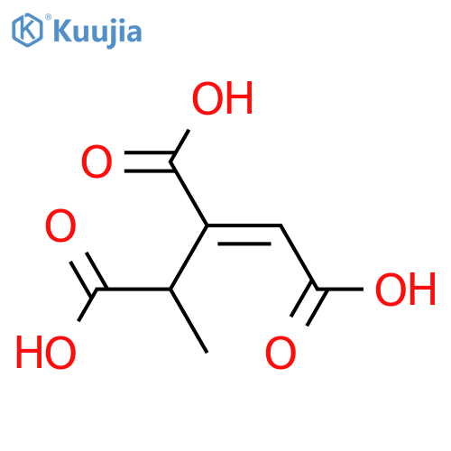 1-BUTENE-1,2,3-TRICARBOXYLIC ACID, (1E)- structure