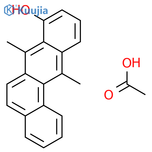 Benz[a]anthracen-8-ol, 7,12-dimethyl-, acetate structure