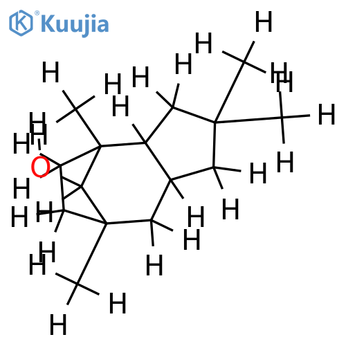(+)-(3aS,4R,7S,8aS,9R)-2,2,4,7-tetramethyl-decahydro-4,7-methanoazulen-9-ol structure