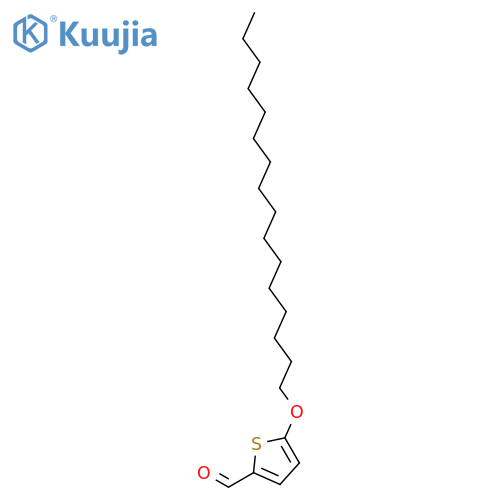 2-Thiophenecarboxaldehyde, 5-(hexadecyloxy)- structure