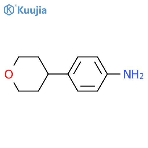 4-(oxan-4-yl)aniline structure