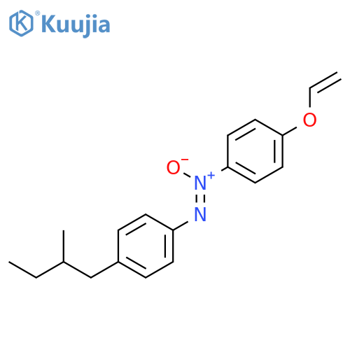 Diazene, [4-(ethenyloxy)phenyl][4-(2-methylbutyl)phenyl]-, 2-oxide structure