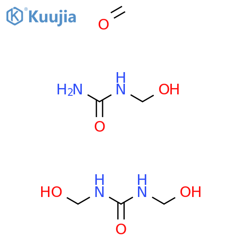 1,3-Bis(hydroxymethyl)urea; formaldehyde; hydroxymethylurea structure
