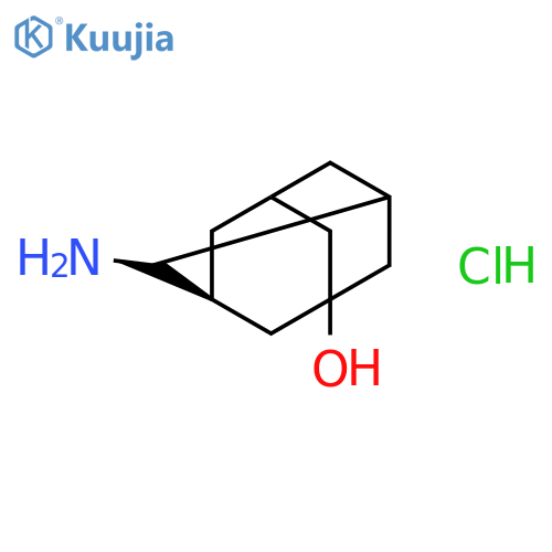 trans-4-Aminoadamantan-1-ol Hydrochloride structure