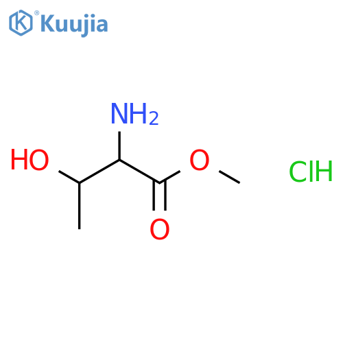 Dl-threonine methyl ester hydrochloride structure