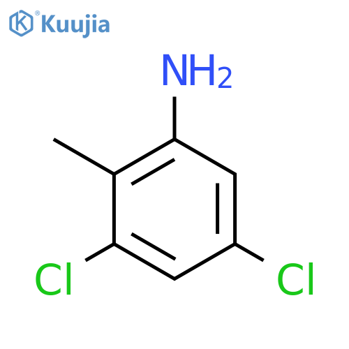 3,5-dichloro-2-methyl-aniline structure