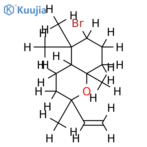 (+)-3beta-bromo-8-epicaparrapi oxide structure