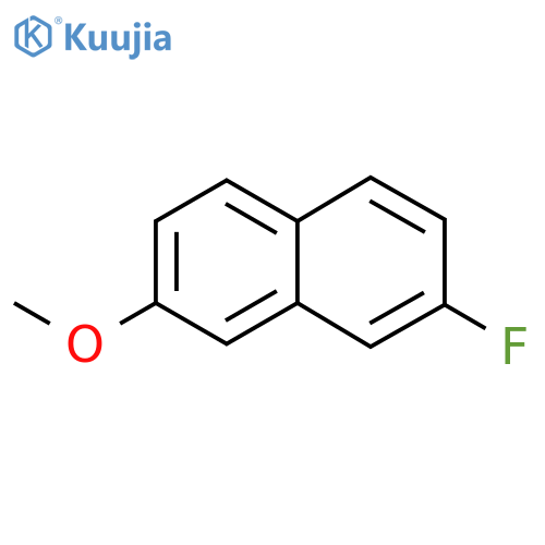 naphthalene, 2-fluoro-7-methoxy- (9ci) structure