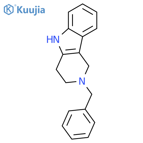 2-Benzyl-2,3,4,5-tetrahydro-1H-pyrido4,3-bindole structure