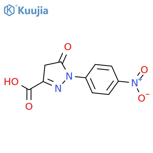 1-(4-Nitrophenyl)-5-Oxo-4,5-Dihydro-1h-Pyrazole-3-Carboxylic Acid structure