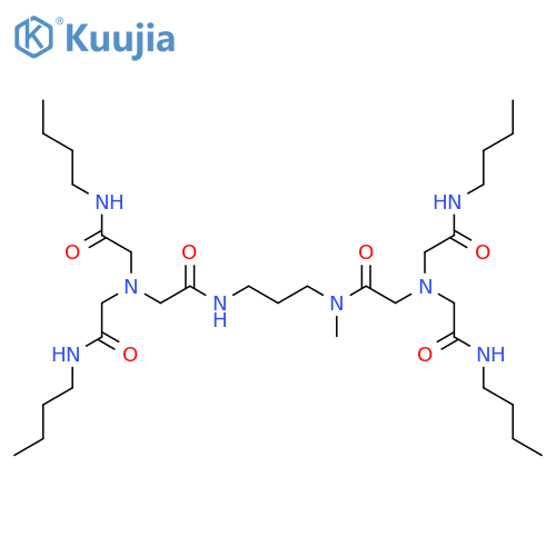 3,6,10,13-Tetraazapentadecanediamide, N,N'-dibutyl-3,13-bis[2-(butylamino)-2-oxoethyl]-6-methyl-5,11-dioxo- (9CI) structure