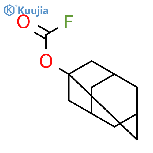 1-Adamantyl carbonofluoridic acid structure