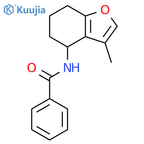 Benzamide, N-(4,5,6,7-tetrahydro-3-methyl-4-benzofuranyl)- (9CI) structure