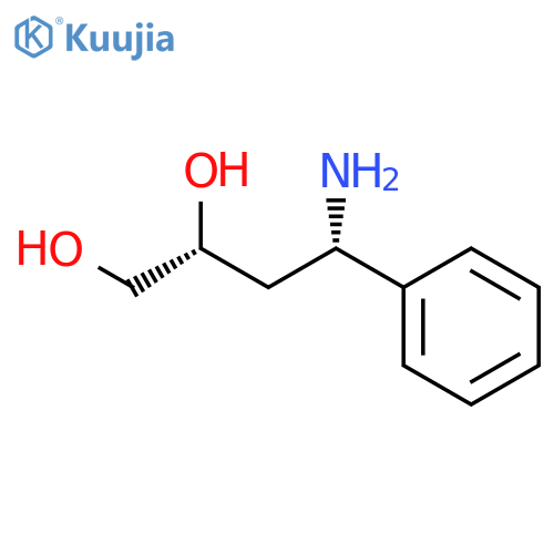 1,2-BUTANEDIOL, 4-AMINO-4-PHENYL-, (2R,4S)- structure